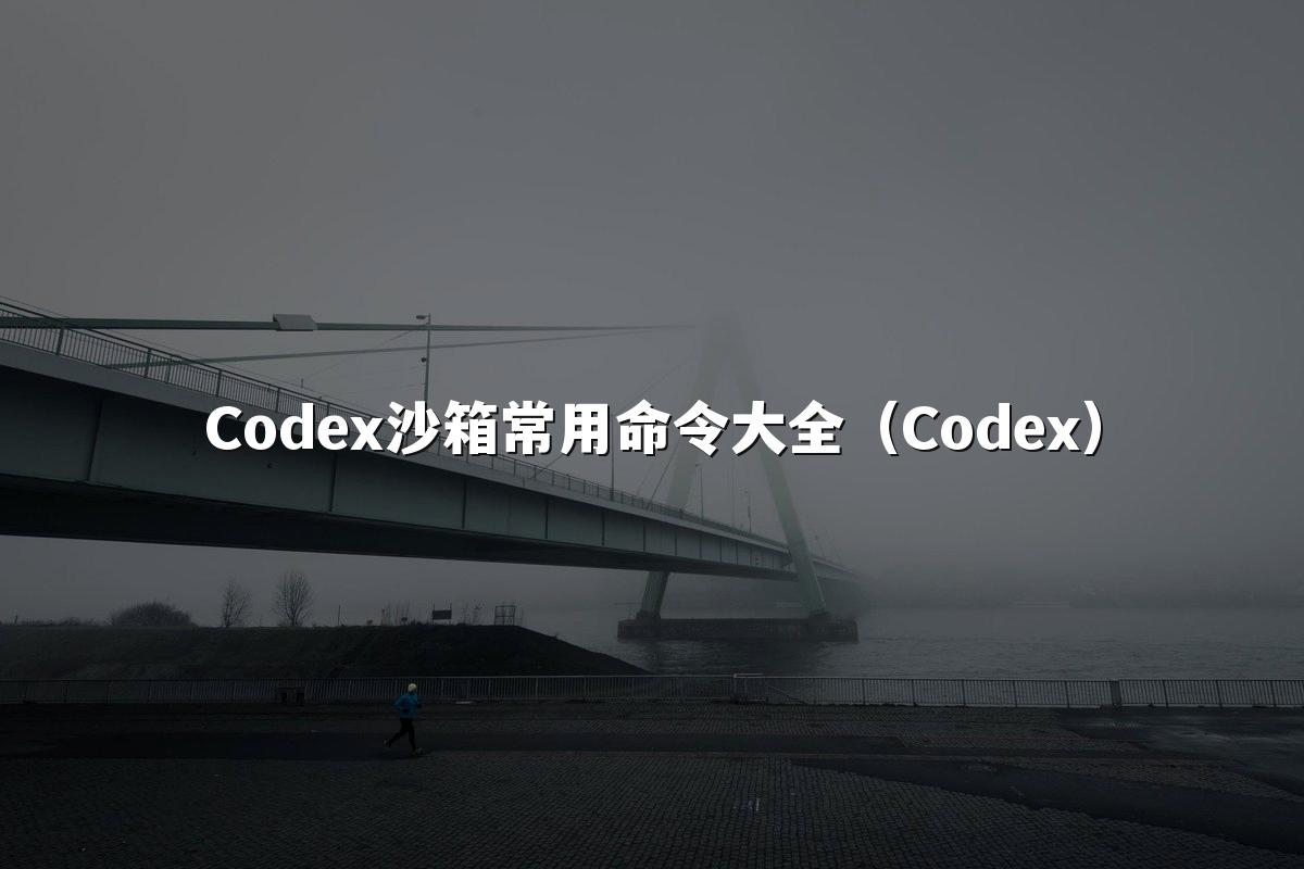 Codex沙箱常用命令大全（Codex）