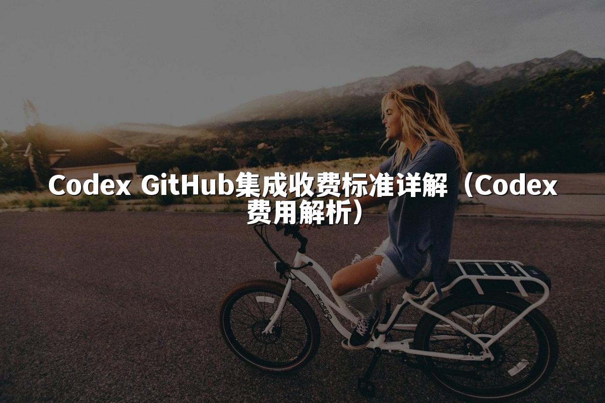 Codex GitHub集成收费标准详解（Codex费用解析）