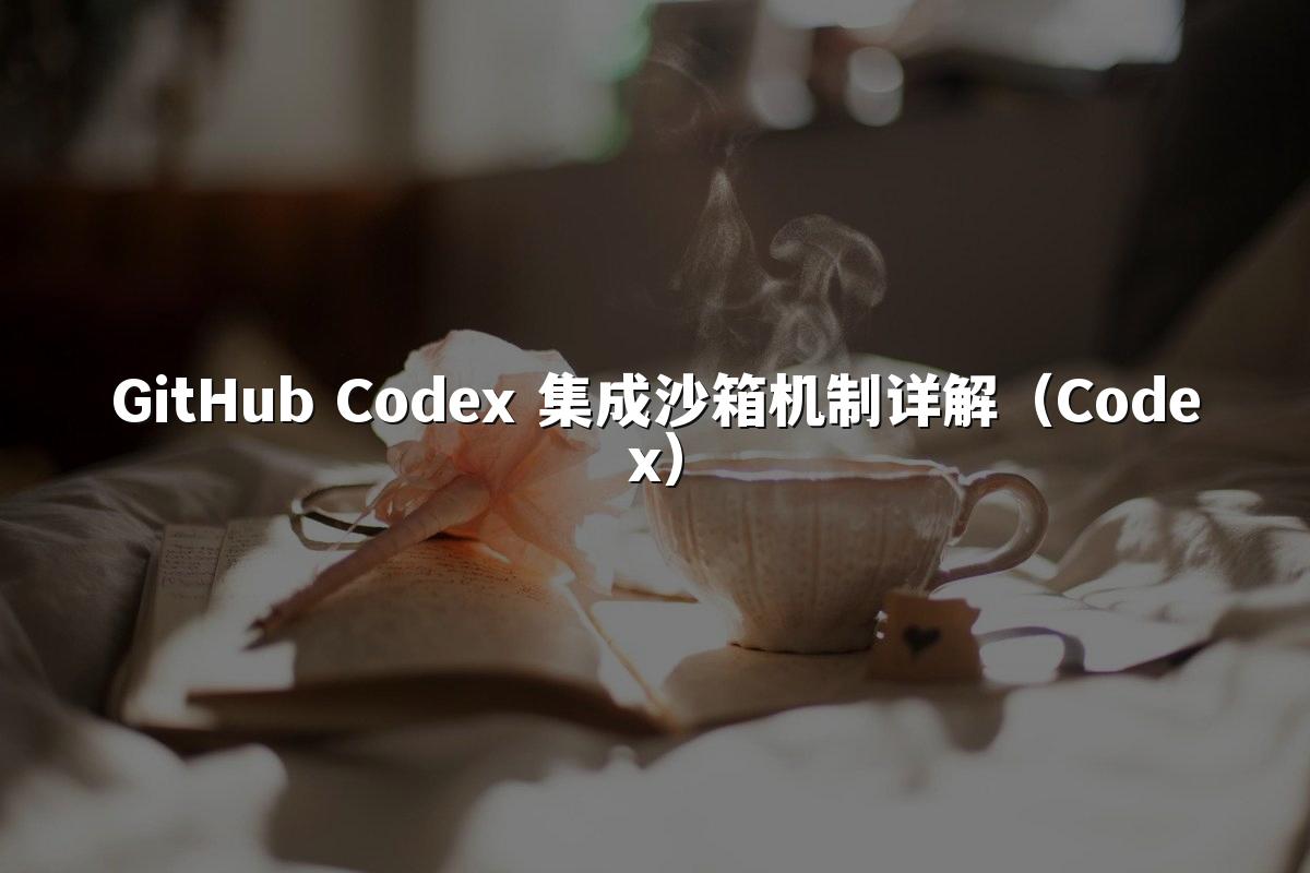 GitHub Codex 集成沙箱机制详解（Codex）