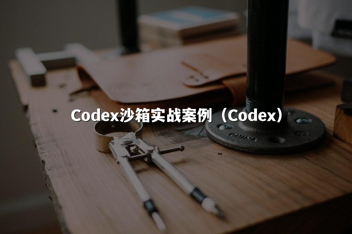 Codex沙箱实战案例（Codex）