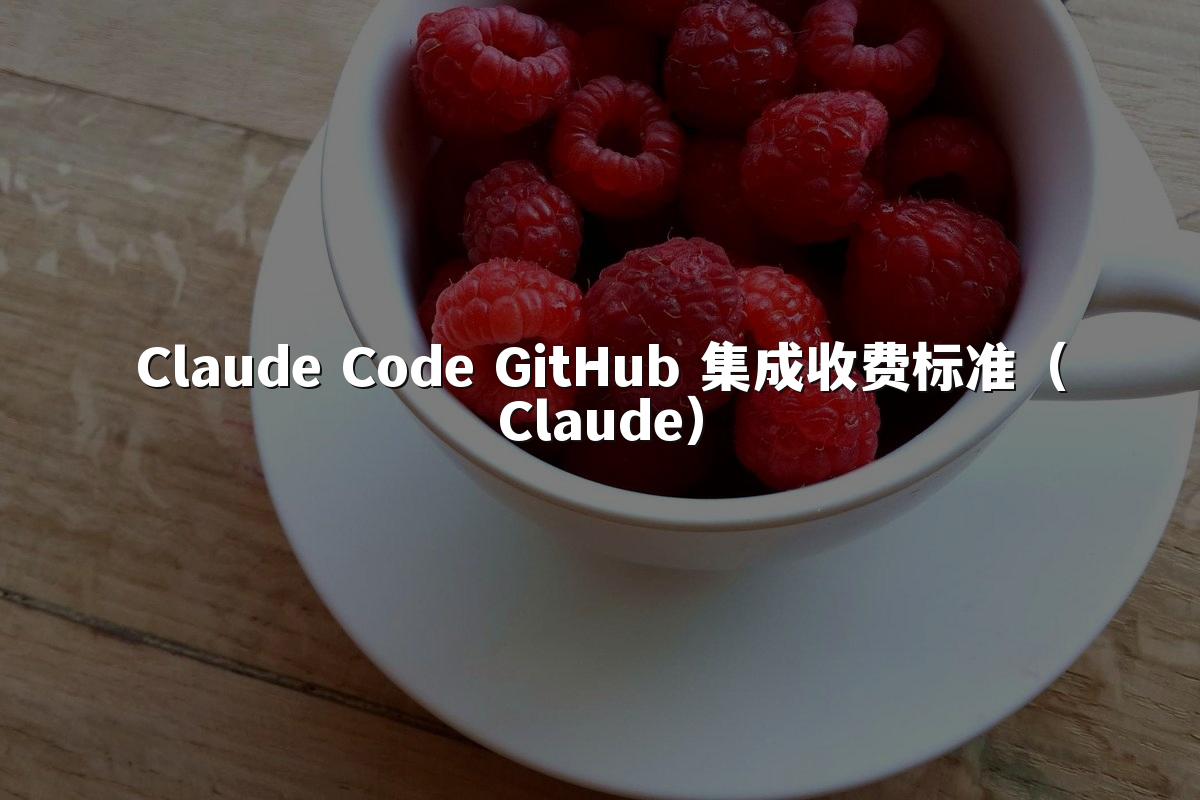 Claude Code GitHub 集成收费标准(Claude)