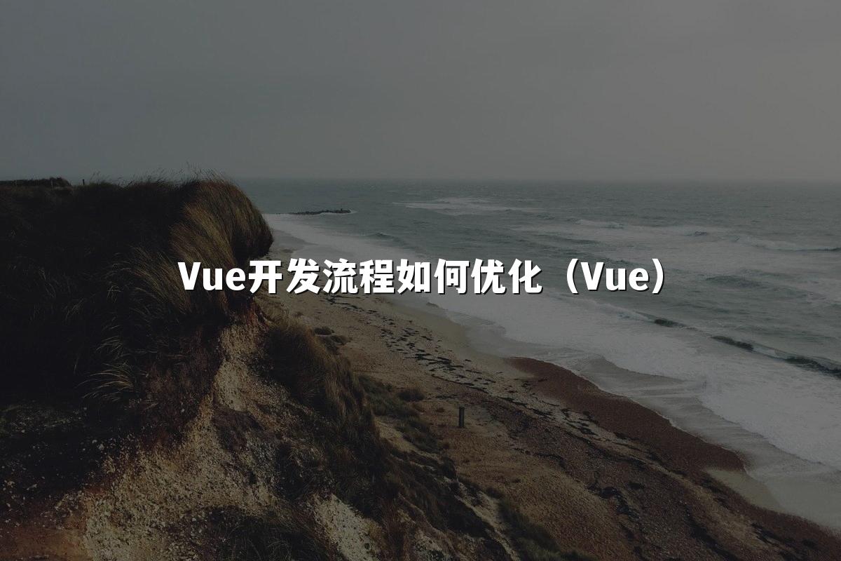 Vue开发流程如何优化（Vue）