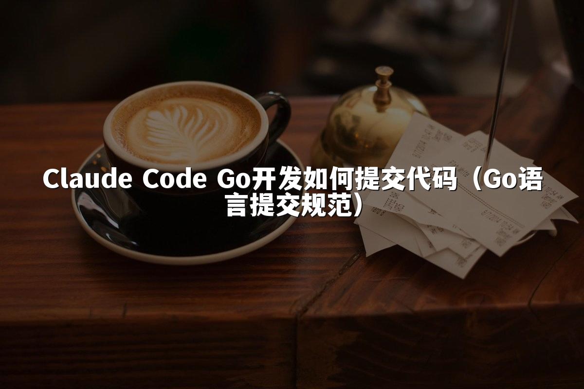 Claude Code Go开发如何提交代码（Go语言提交规范）
