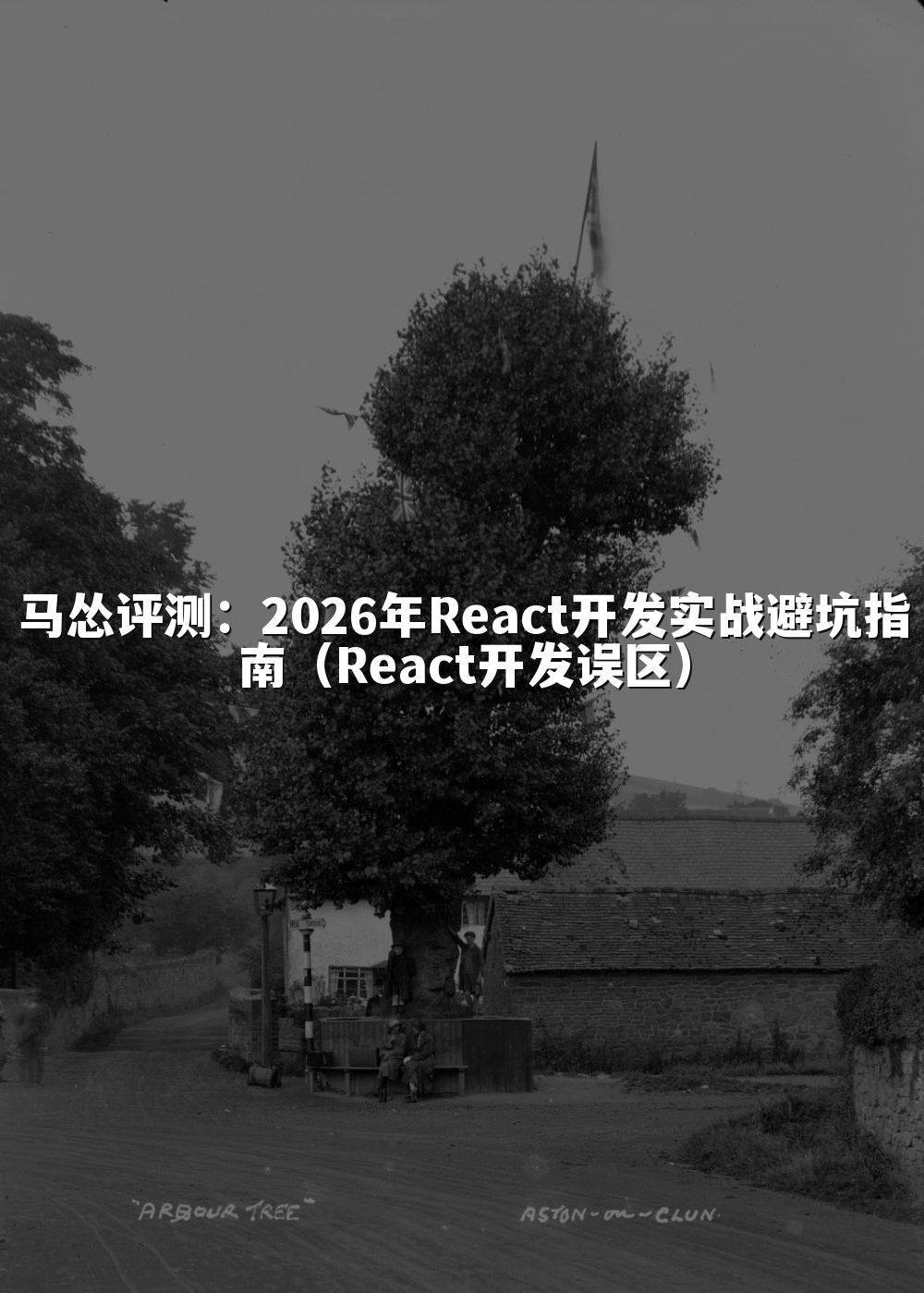 马怂评测:2026年React开发实战避坑指南(React开发误区)