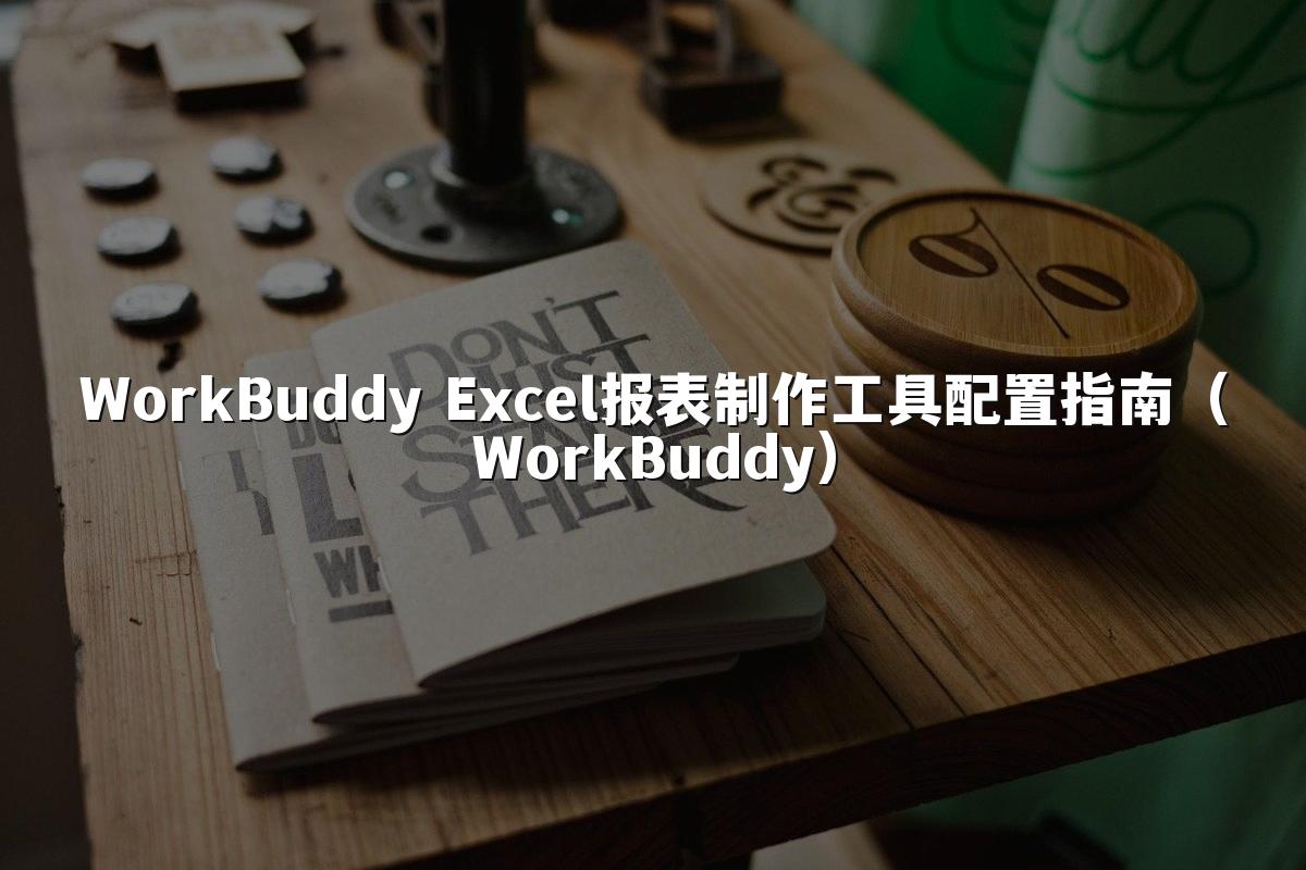 WorkBuddy Excel报表制作工具配置指南(WorkBuddy)