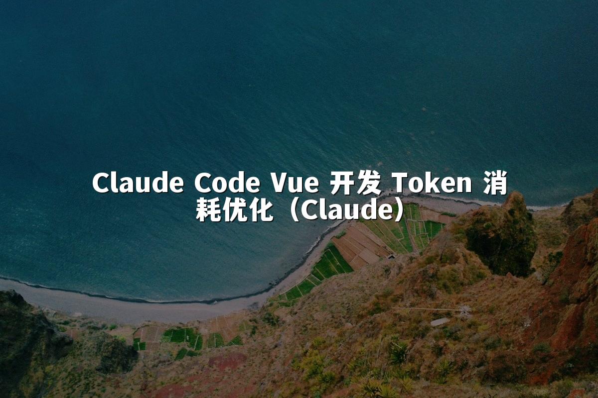 Claude Code Vue 开发 Token 消耗优化（Claude）