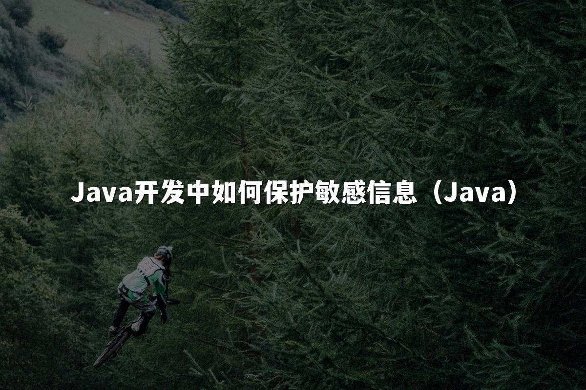 Java开发中如何保护敏感信息（Java）