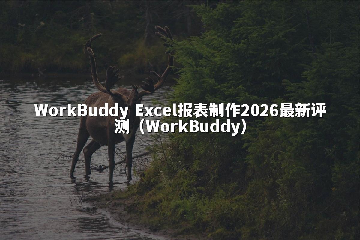 WorkBuddy Excel报表制作2026最新评测（WorkBuddy）