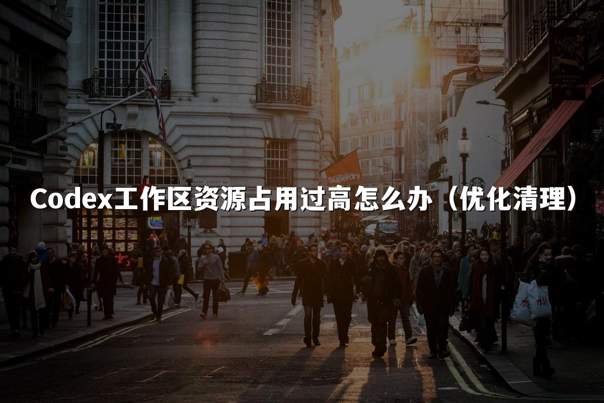 Codex工作区资源占用过高怎么办（优化清理）