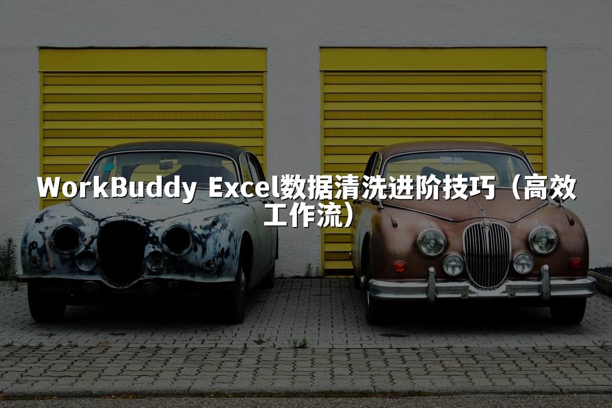 WorkBuddy Excel数据清洗进阶技巧（高效工作流）