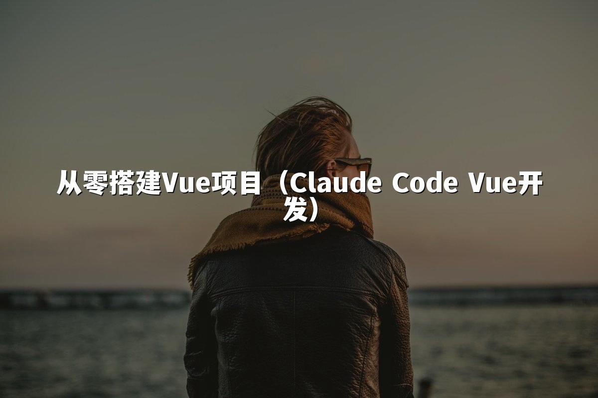 从零搭建Vue项目(Claude Code Vue开发)