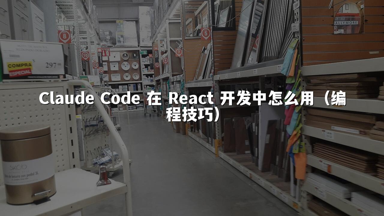 Claude Code 在 React 开发中怎么用(编程技巧)