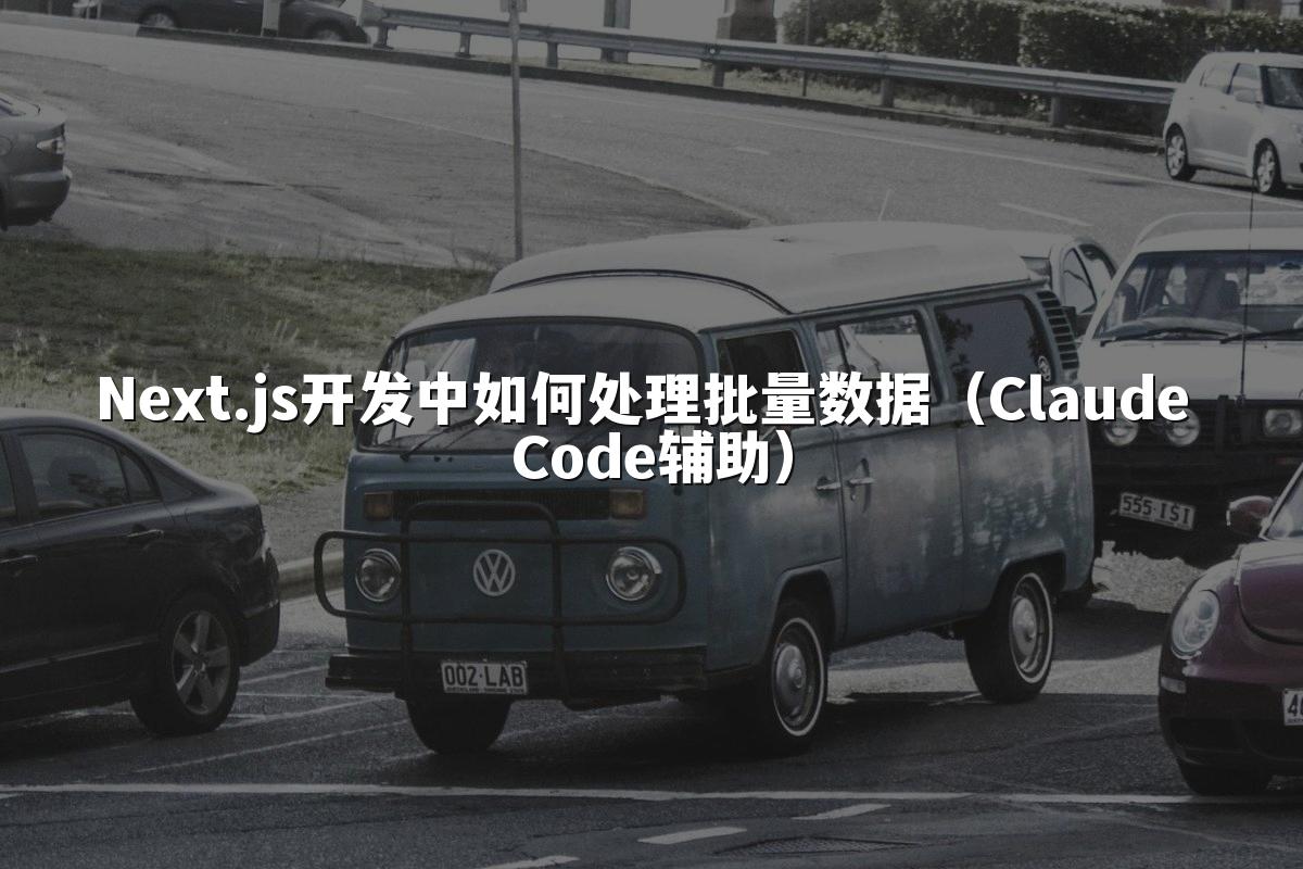 Next.js开发中如何处理批量数据（Claude Code辅助）