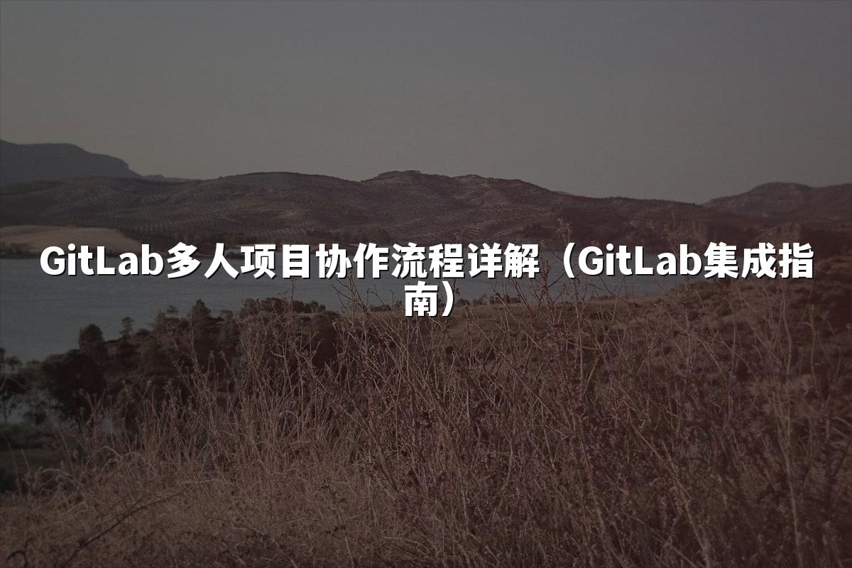 GitLab多人项目协作流程详解（GitLab集成指南）