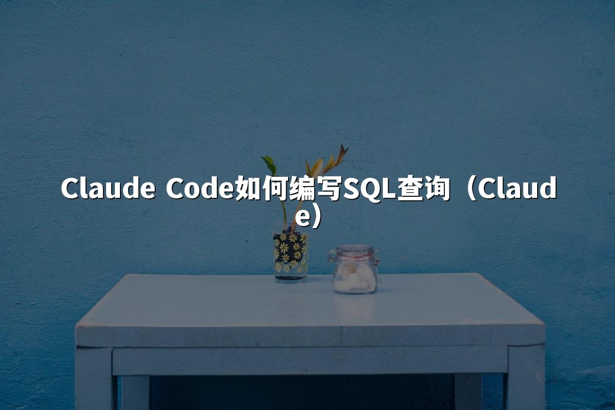 Claude Code如何编写SQL查询(Claude)
