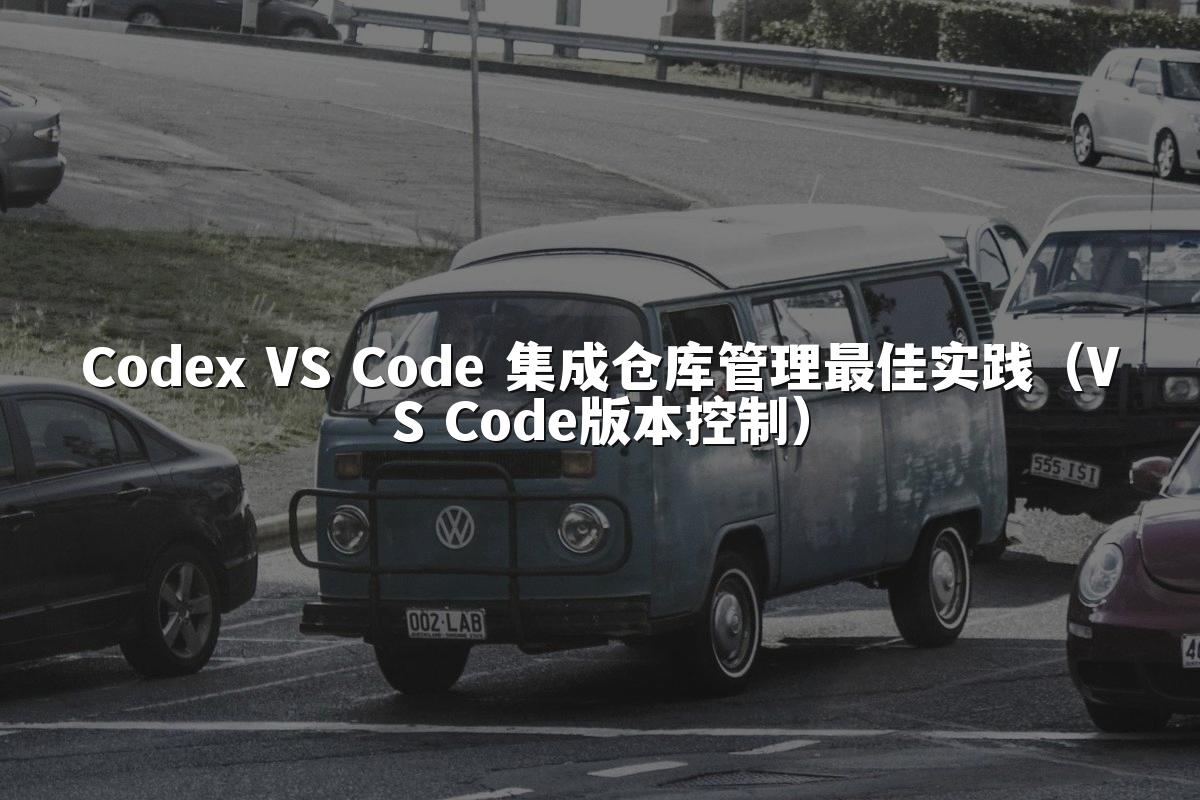 Codex VS Code 集成仓库管理最佳实践(VS Code版本控制)