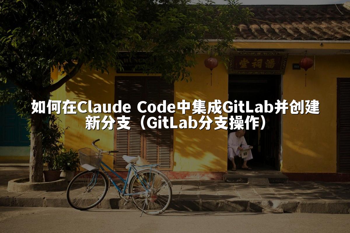 如何在Claude Code中集成GitLab并创建新分支（GitLab分支操作）