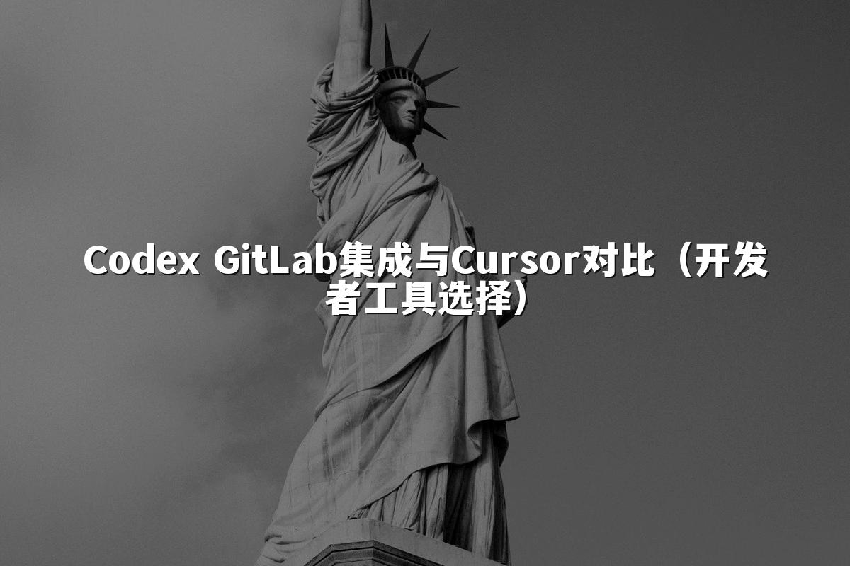 Codex GitLab集成与Cursor对比(开发者工具选择)