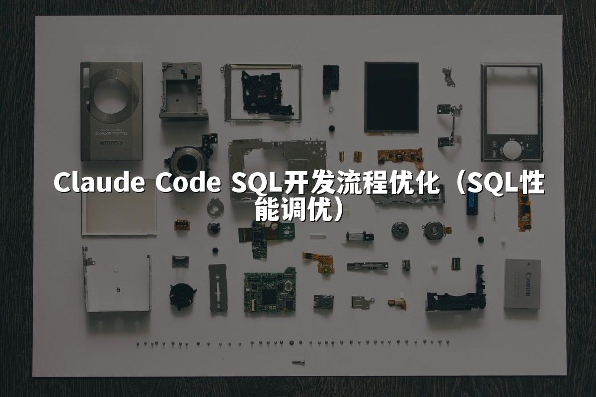 Claude Code SQL开发流程优化（SQL性能调优）
