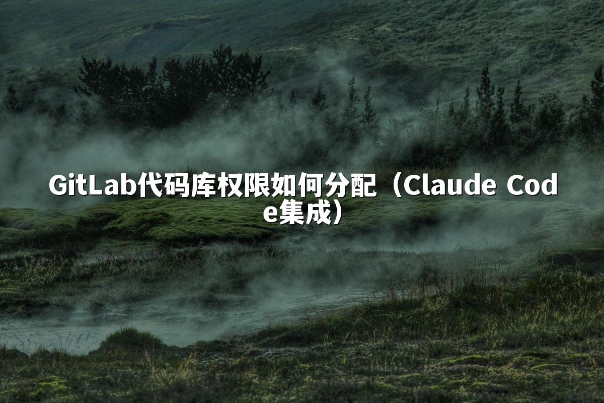GitLab代码库权限如何分配（Claude Code集成）
