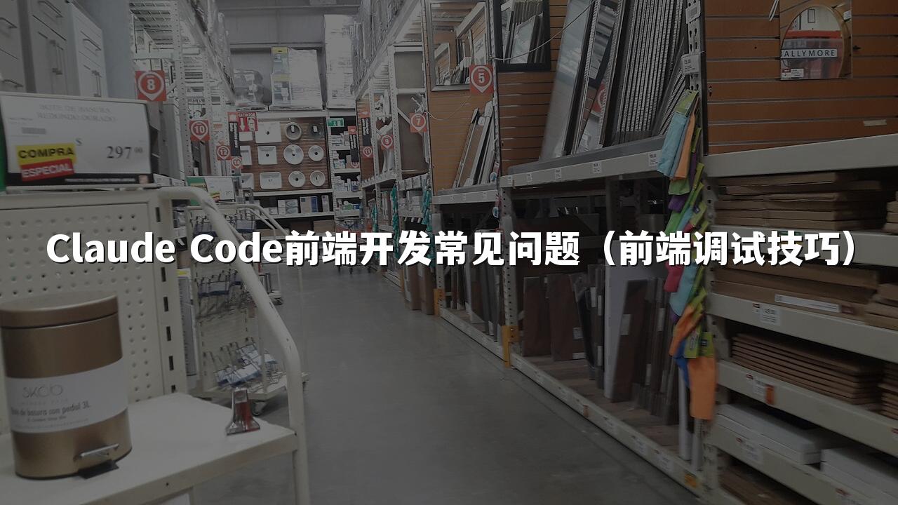 Claude Code前端开发常见问题（前端调试技巧）