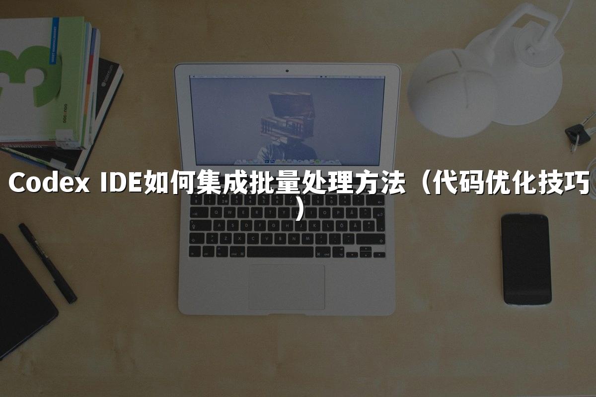 Codex IDE如何集成批量处理方法（代码优化技巧）