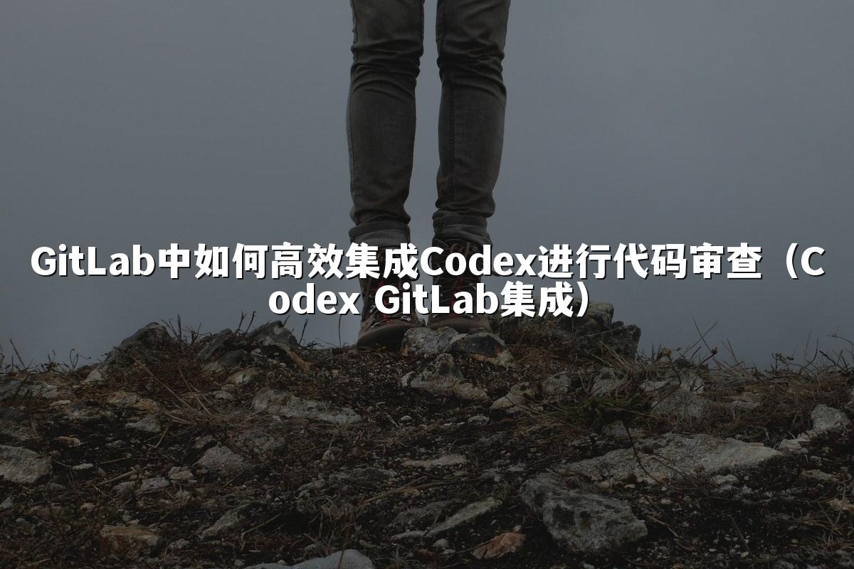 GitLab中如何高效集成Codex进行代码审查（Codex GitLab集成）