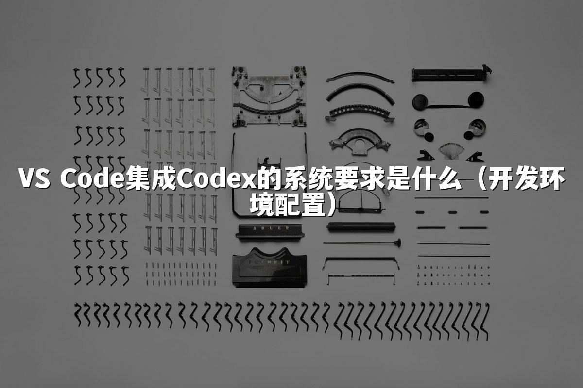 VS Code集成Codex的系统要求是什么（开发环境配置）