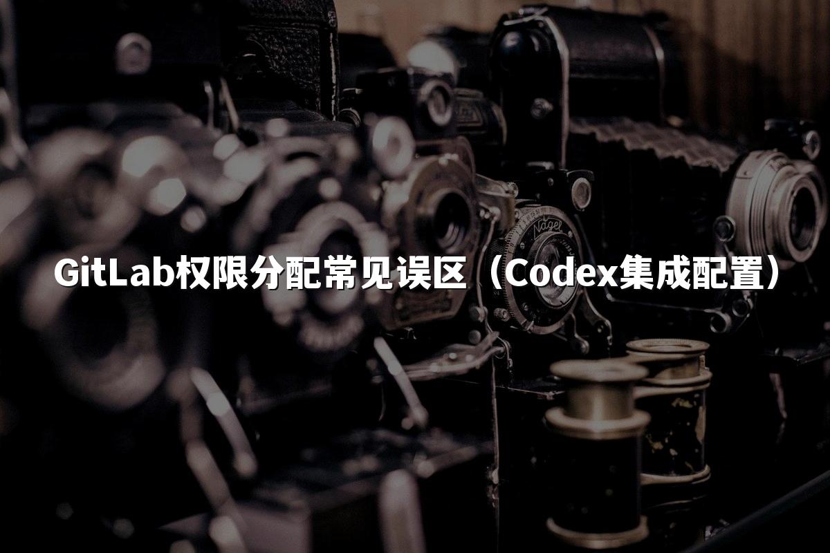 GitLab权限分配常见误区（Codex集成配置）