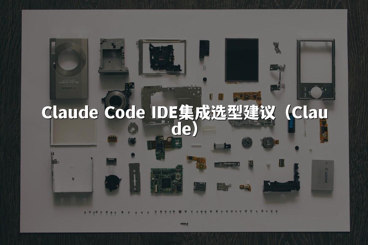 Claude Code IDE集成选型建议（Claude）