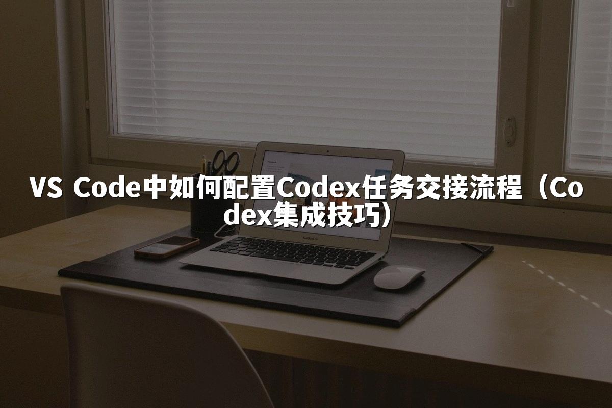 VS Code中如何配置Codex任务交接流程（Codex集成技巧）