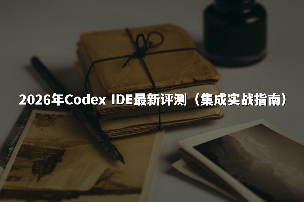 2026年Codex IDE最新评测（集成实战指南）