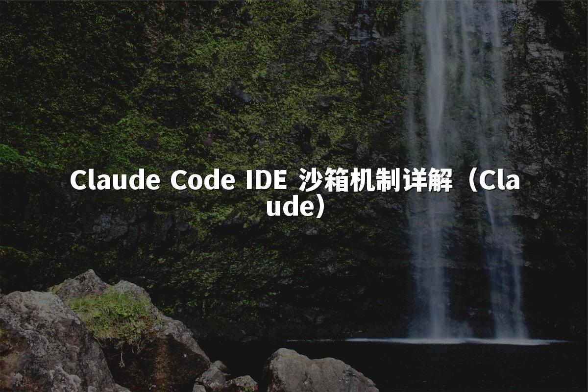 Claude Code IDE 沙箱机制详解（Claude）