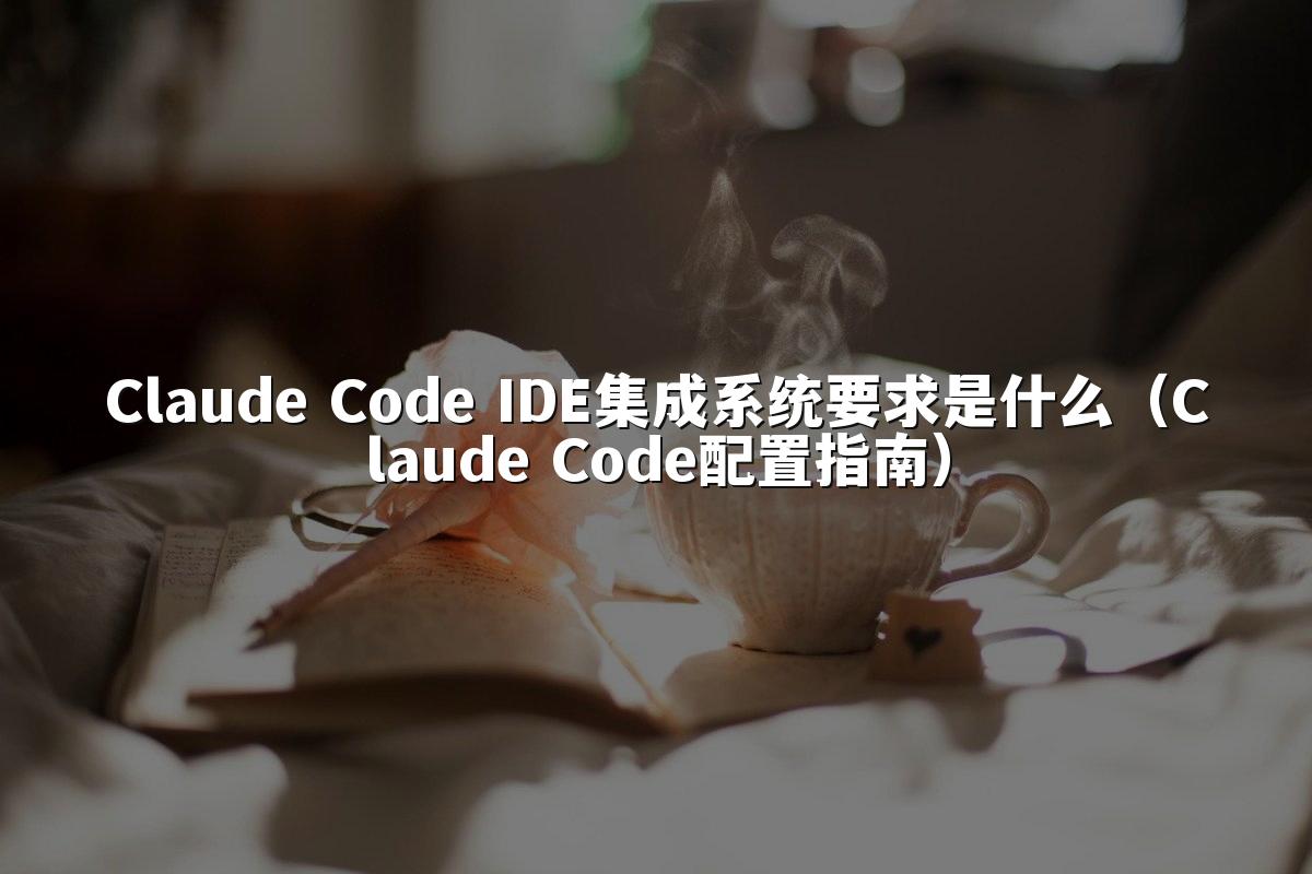 Claude Code IDE集成系统要求是什么（Claude Code配置指南）
