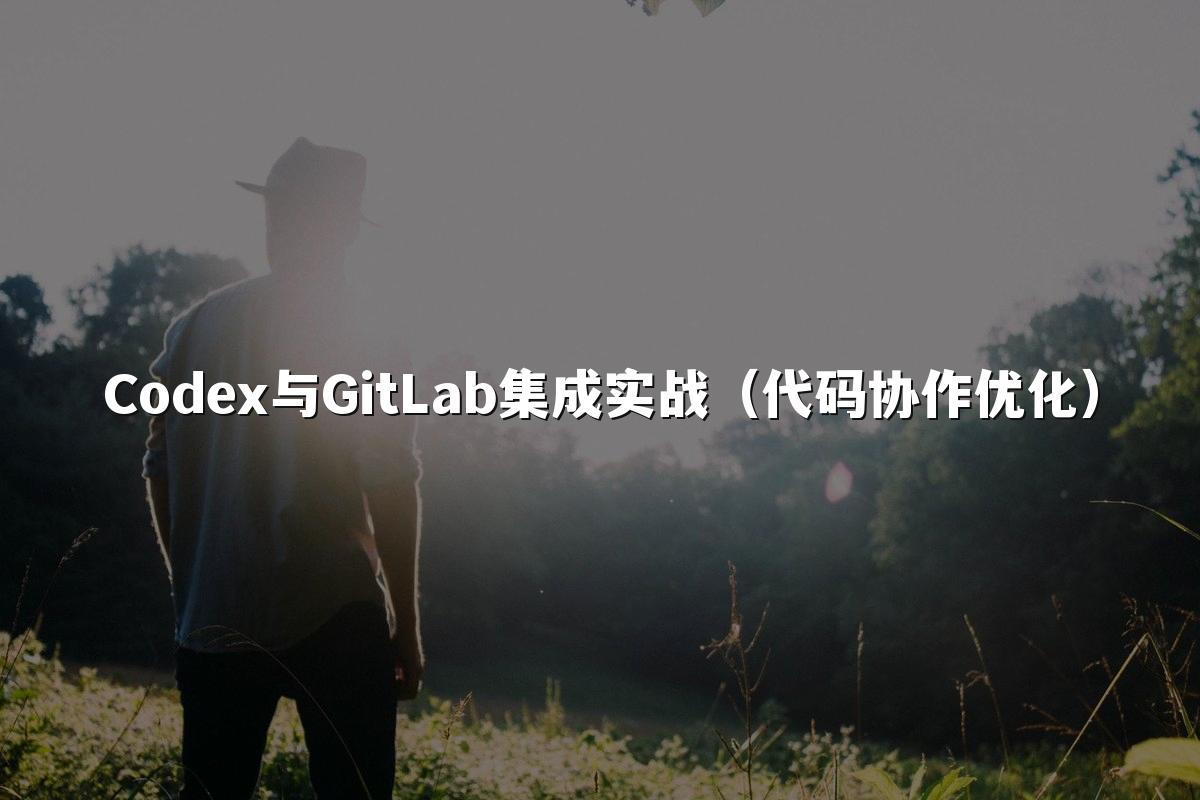 Codex与GitLab集成实战(代码协作优化)