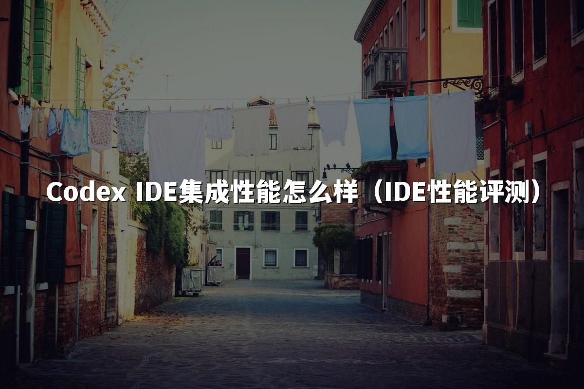 Codex IDE集成性能怎么样(IDE性能评测)
