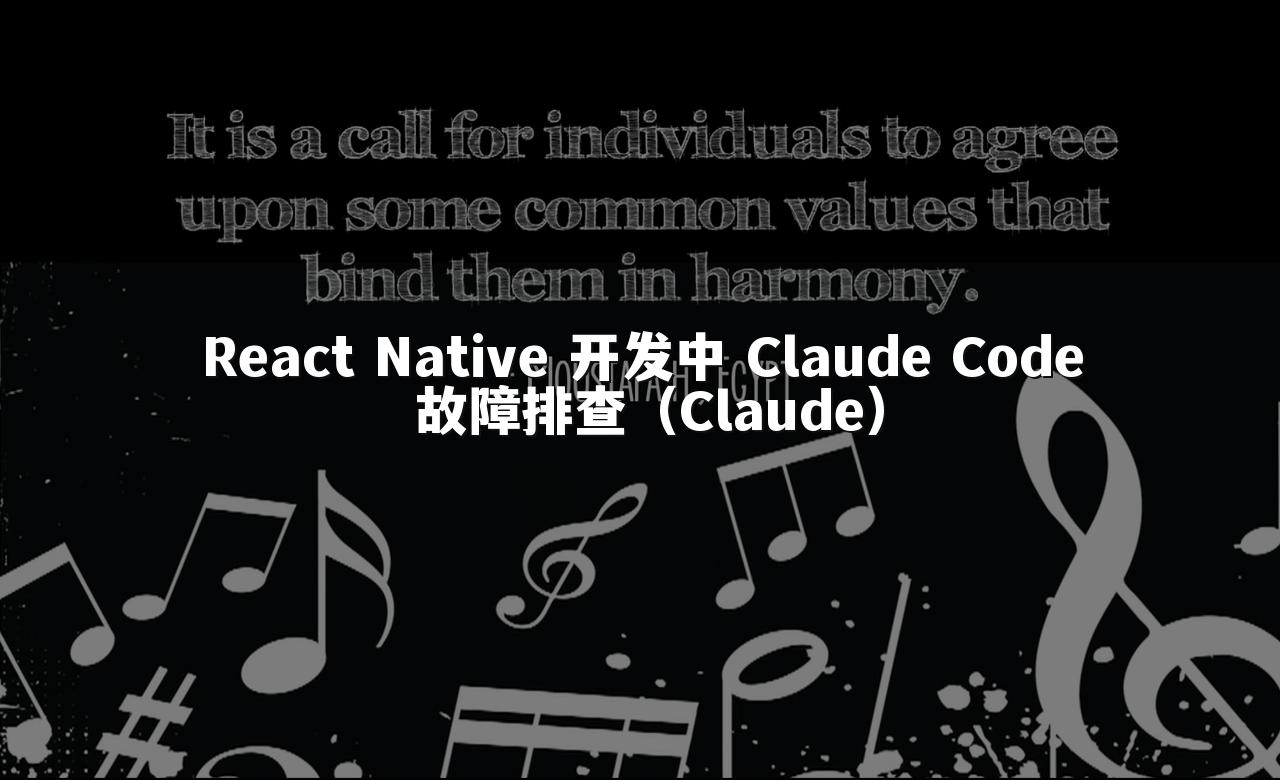 React Native 开发中 Claude Code 故障排查（Claude）