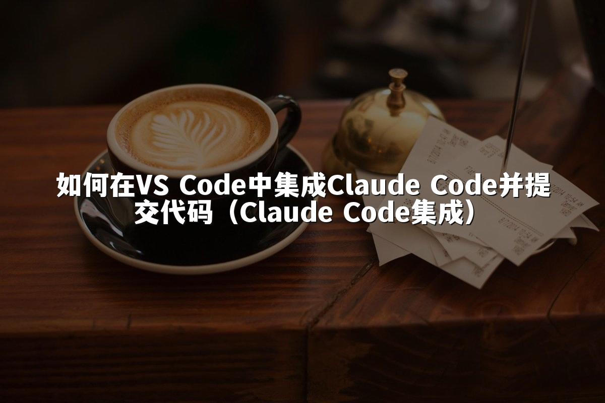 如何在VS Code中集成Claude Code并提交代码（Claude Code集成）