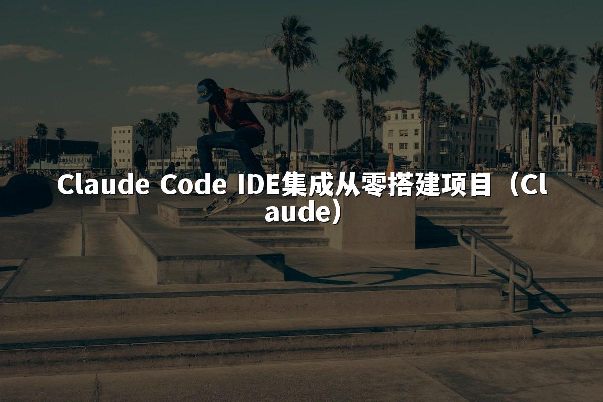 Claude Code IDE集成从零搭建项目（Claude）