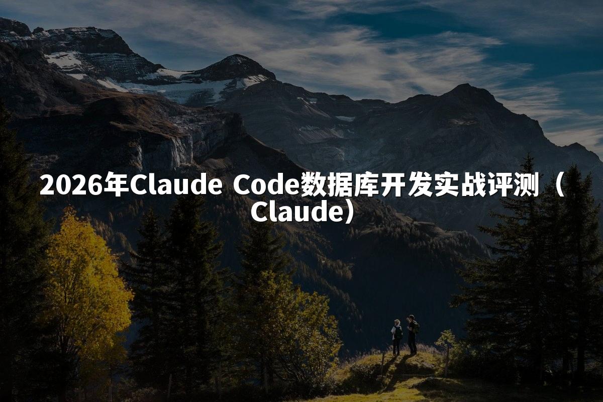 2026年Claude Code数据库开发实战评测(Claude)