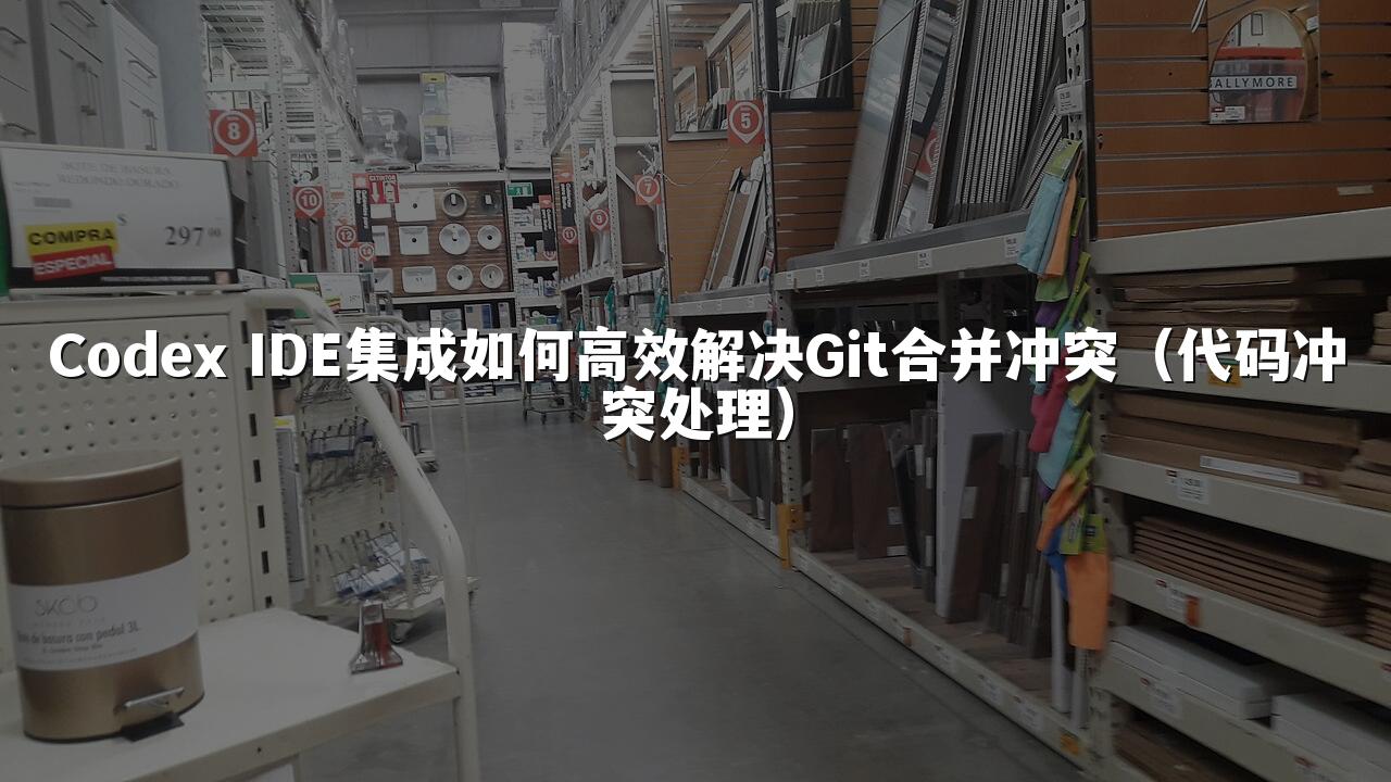 Codex IDE集成如何高效解决Git合并冲突（代码冲突处理）