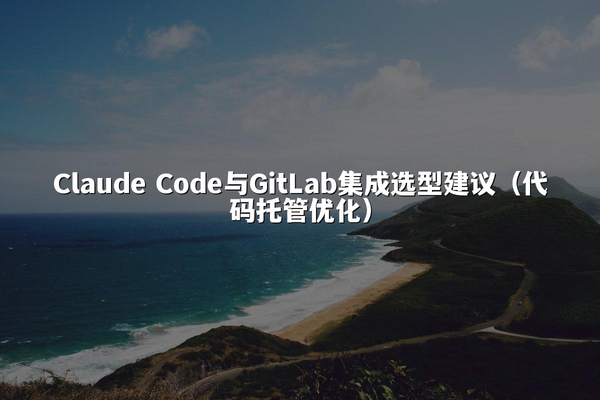 Claude Code与GitLab集成选型建议(代码托管优化)