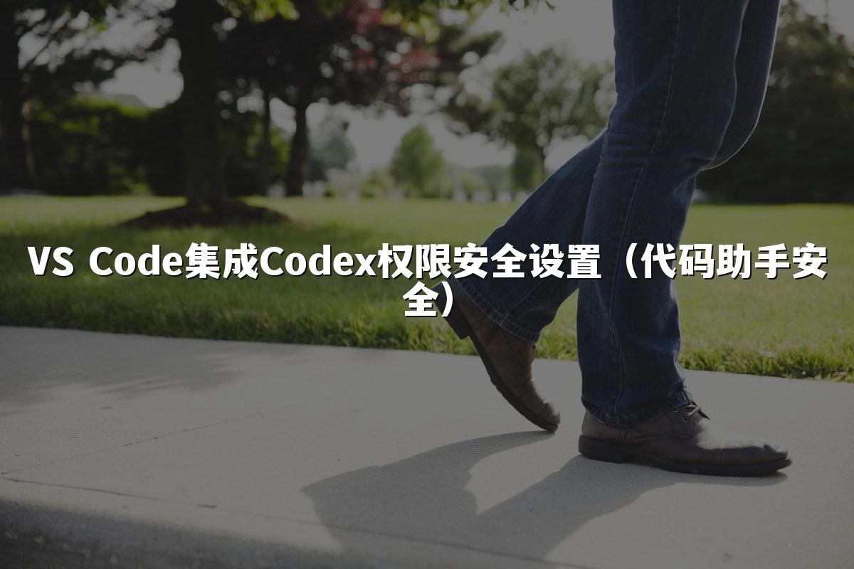 VS Code集成Codex权限安全设置(代码助手安全)
