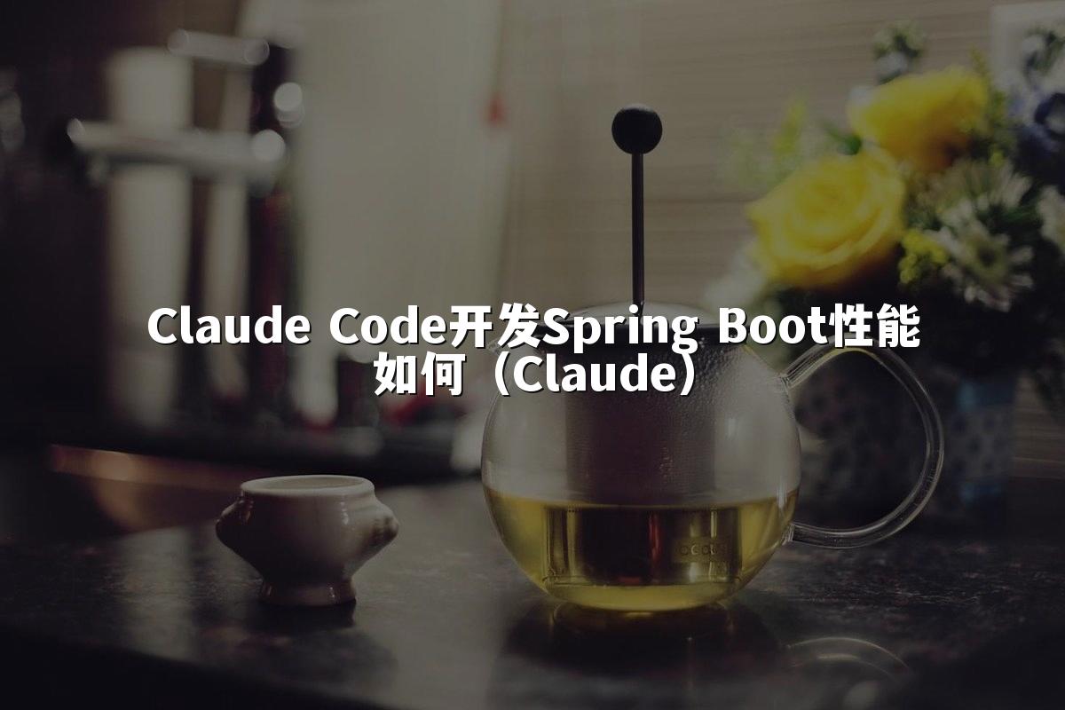 Claude Code开发Spring Boot性能如何(Claude)