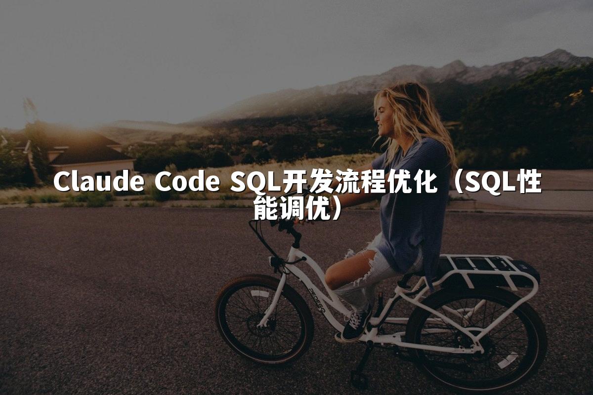 Claude Code SQL开发流程优化（SQL性能调优）