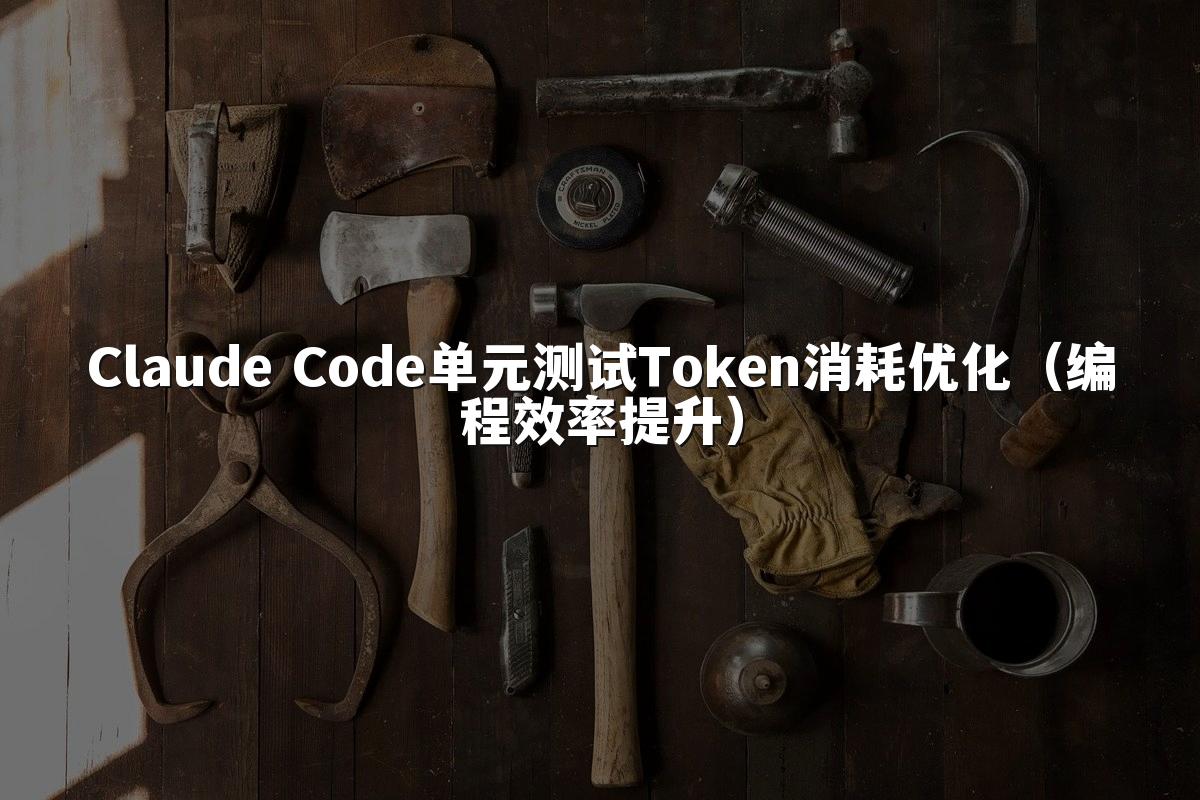 Claude Code单元测试Token消耗优化(编程效率提升)