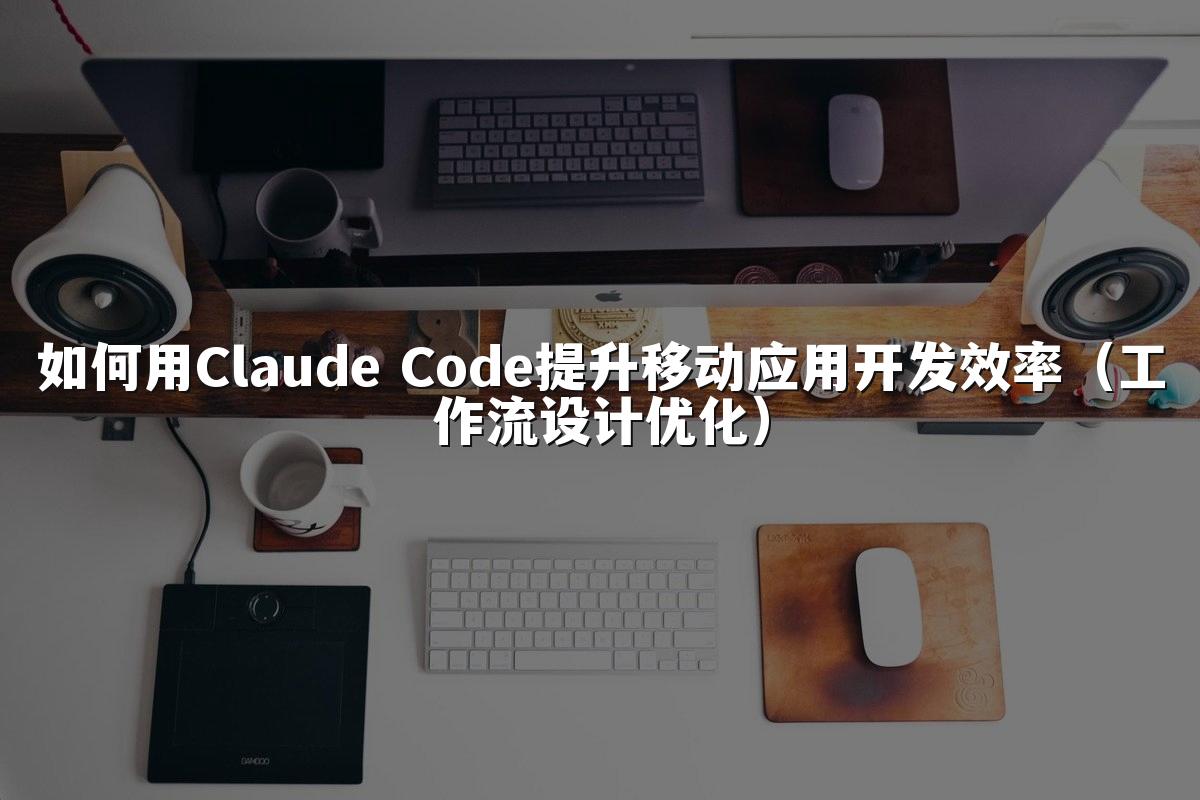 如何用Claude Code提升移动应用开发效率（工作流设计优化）