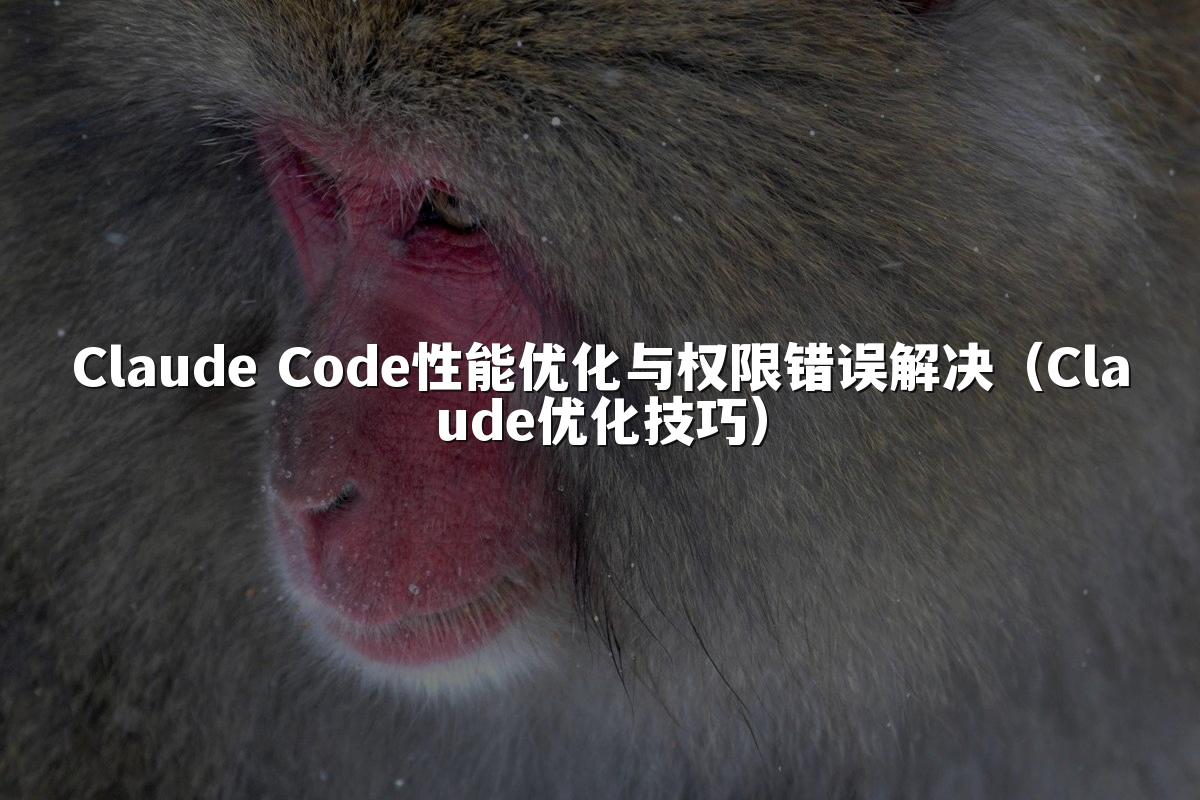 Claude Code性能优化与权限错误解决(Claude优化技巧)