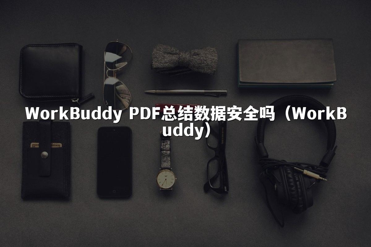 WorkBuddy PDF总结数据安全吗（WorkBuddy）