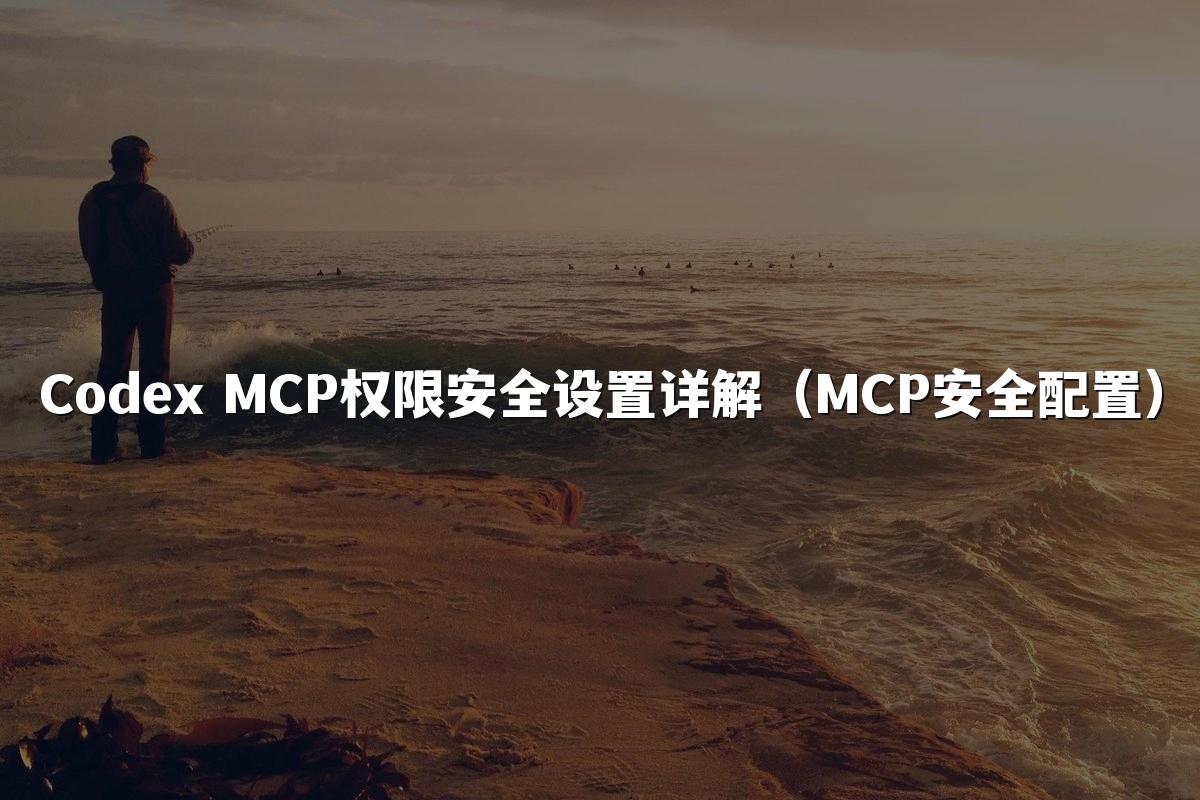 Codex MCP权限安全设置详解（MCP安全配置）